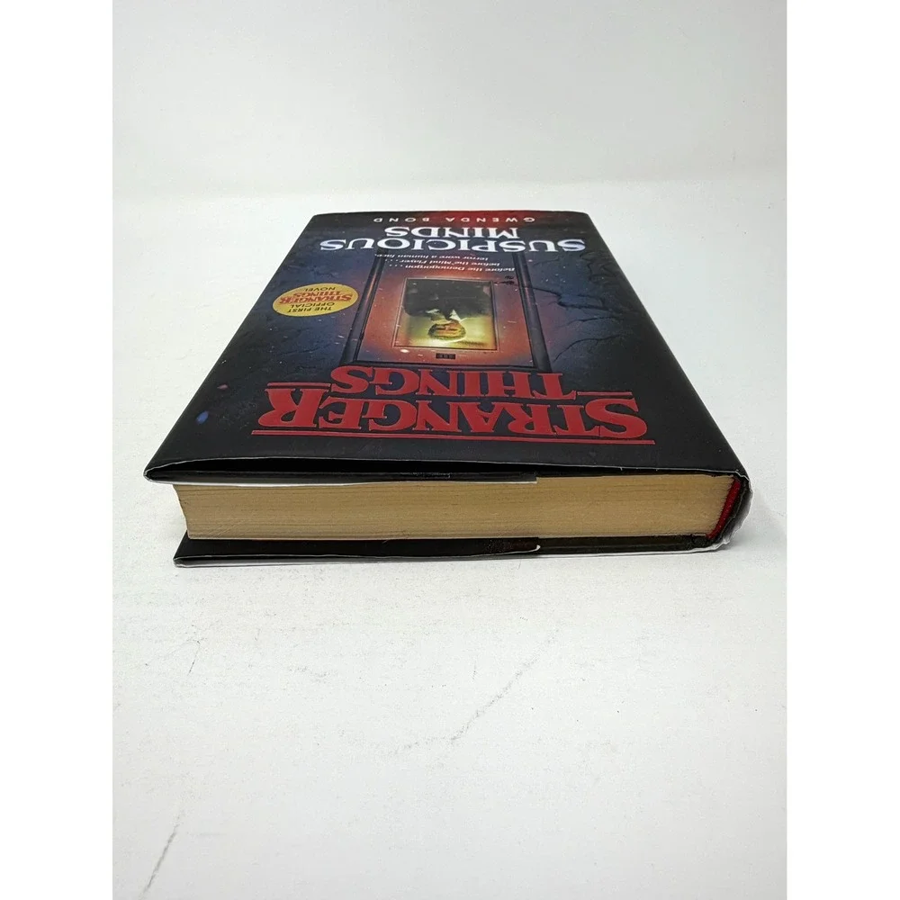Stranger Things Suspicious Minds Gwenda Bond 1st Edition Hardcover Netflix Novel